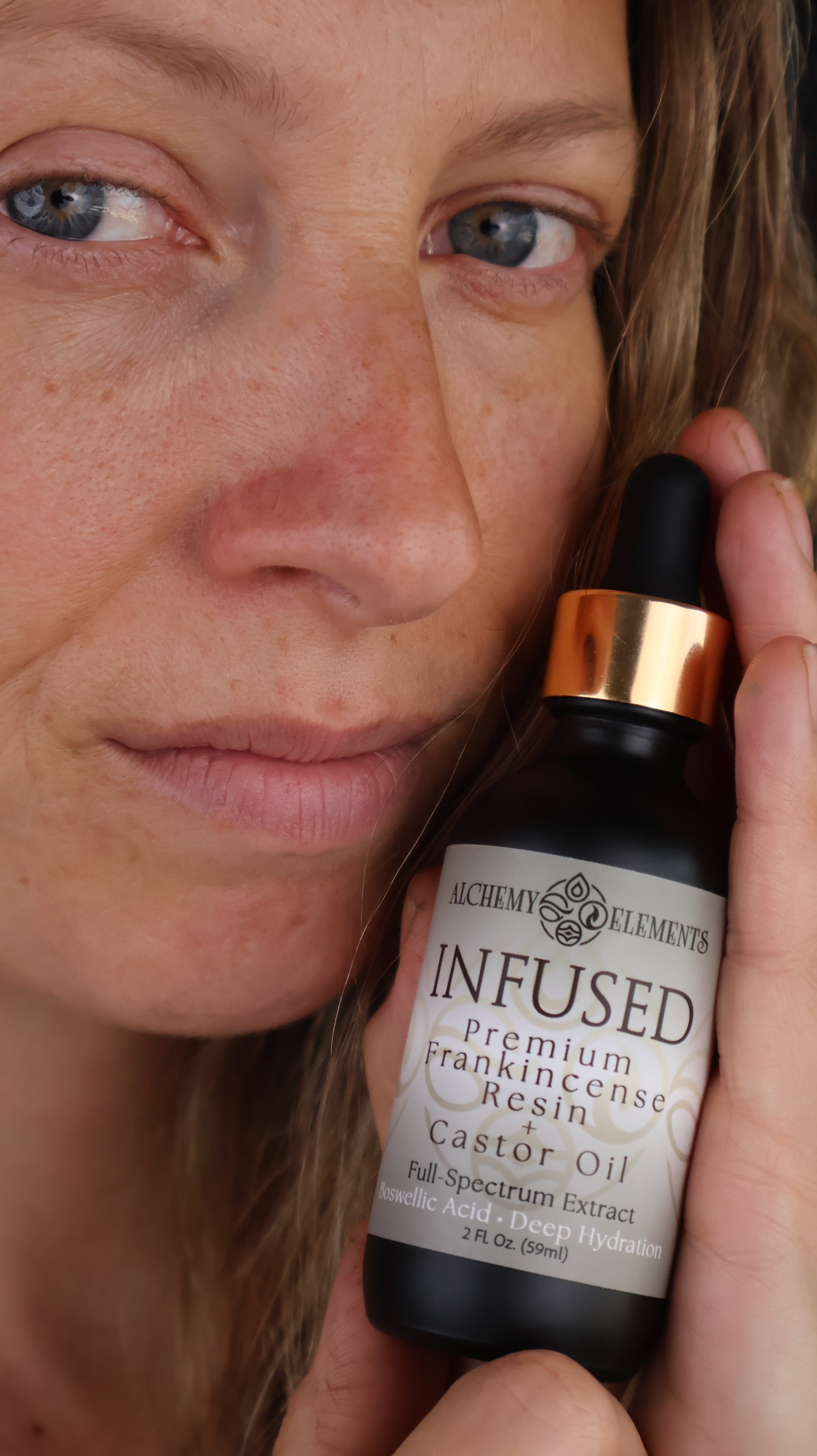 INFUSED: Premium Frankincense Resin + Organic Castor Oil