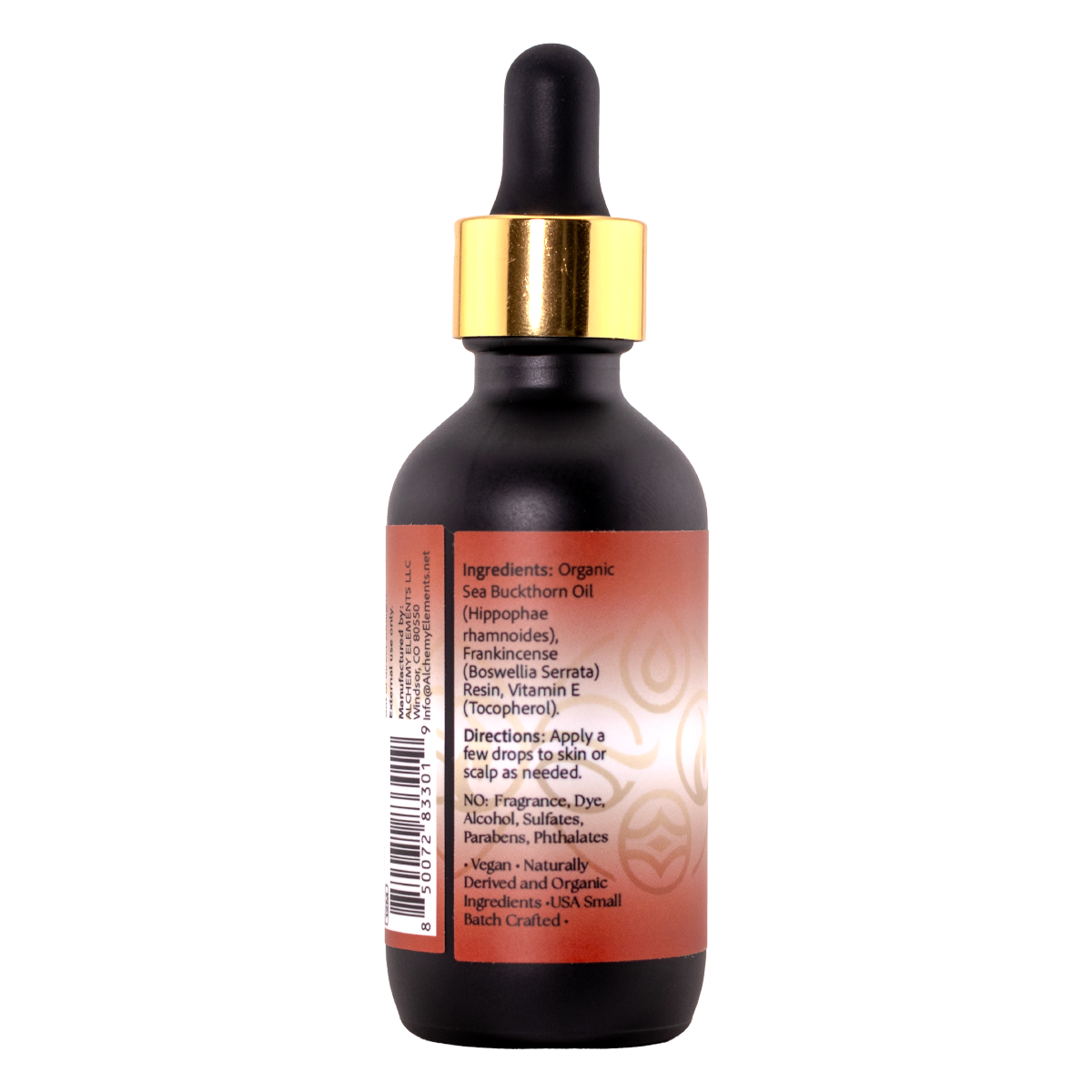 INFUSED: Premium Frankincense Resin + Sea Buckthorn Oil 2 oz