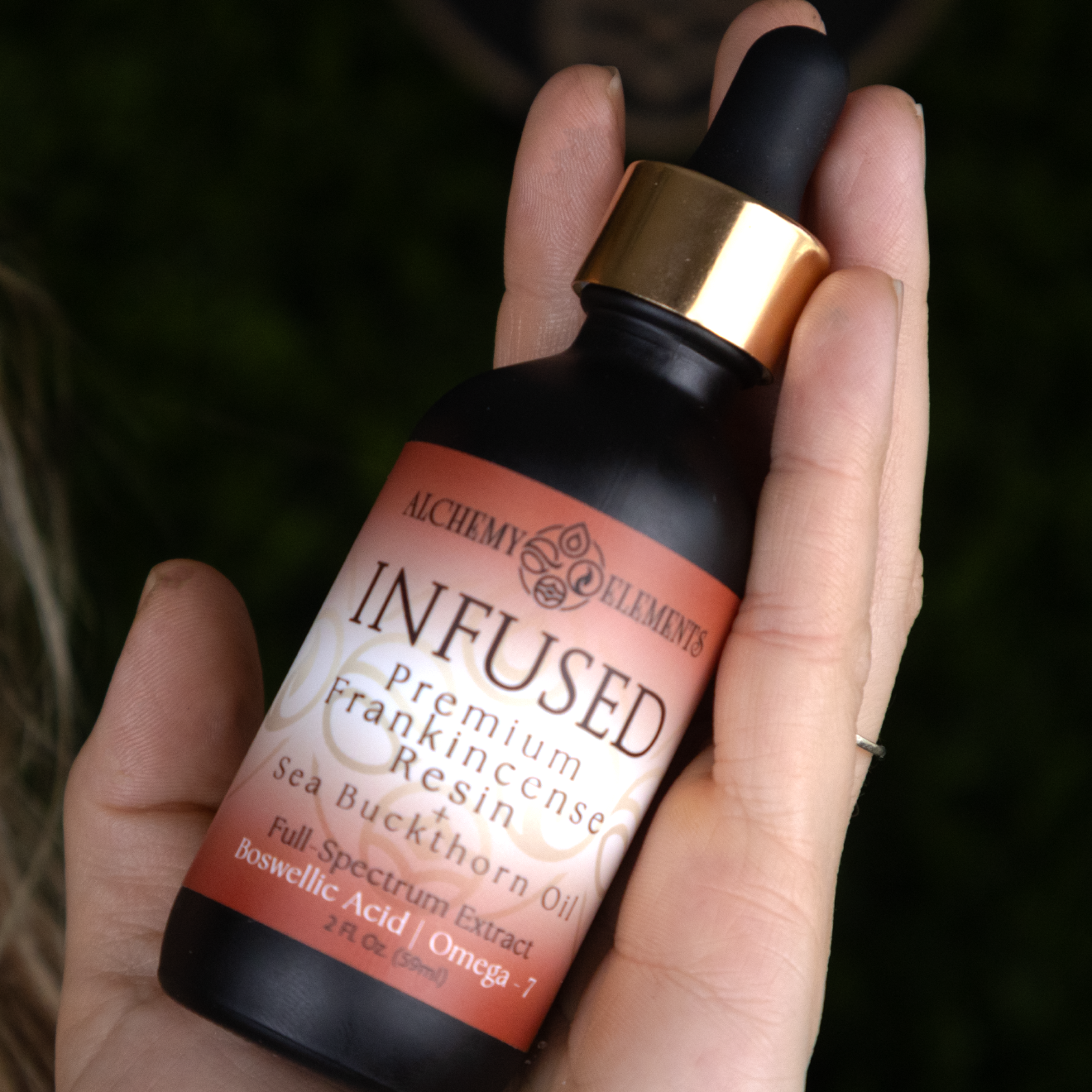 INFUSED: Premium Frankincense Resin + Sea Buckthorn Oil 2 oz