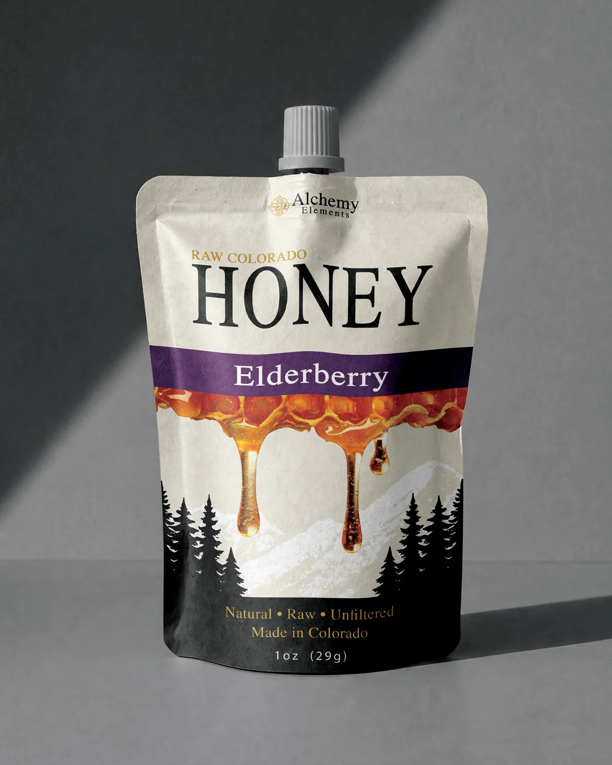 Elderberry honey pouch